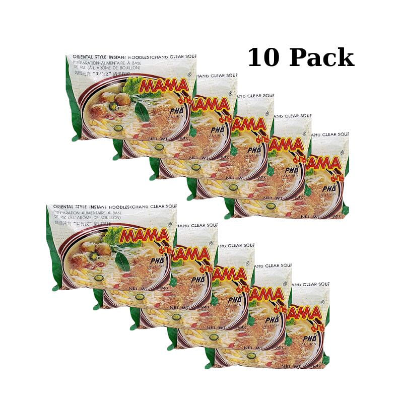 MAMA Pho Ramen Instant Noodles Oriental Style pack of 10 1 개