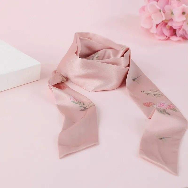 Suzhou Museum|Taihu Snow: Silk "Yanhua Yan" Cravat 1 개입