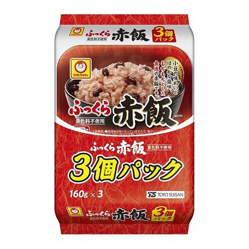 TOUYOU SUISAN Retort Red Bean Grain Rice 160g 3 boxes 1 개