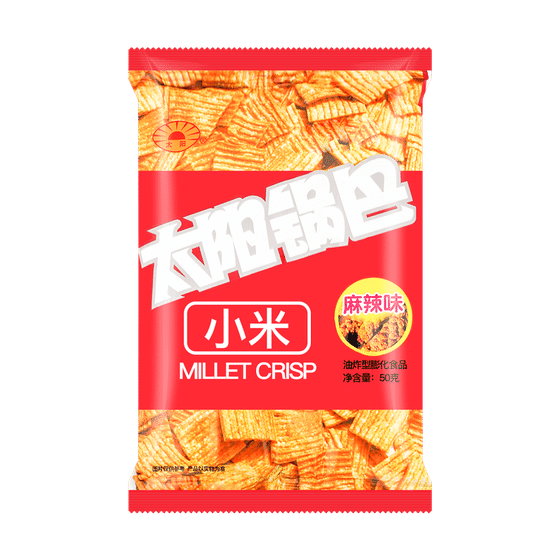 weee_snack_Taiyang Millet Crisp (Spicy Flavor) 50 g