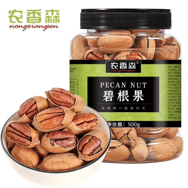 Nongxiangsen Pecan Nuts with Cream Flavor, 500g 500 g