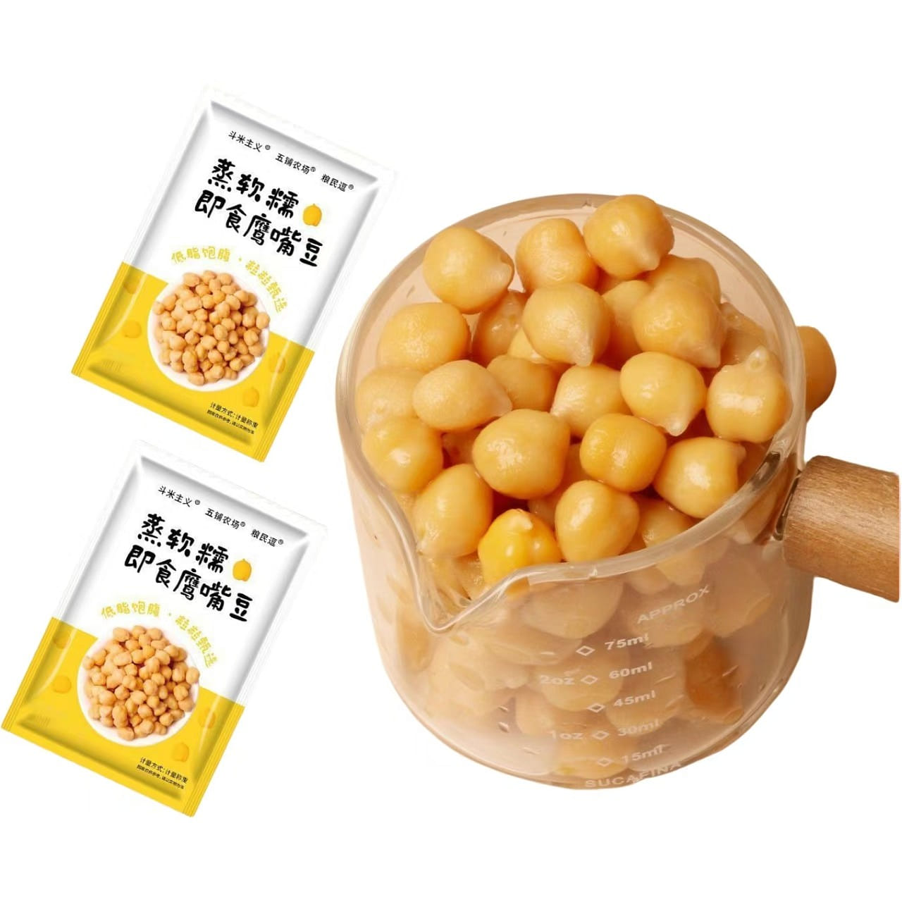 Ready-to-eat soft and glutinous chickpeas 50g*bag 50 g