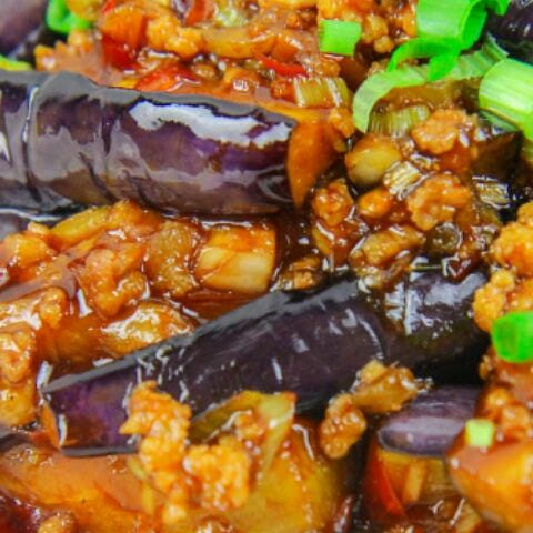 Sichuan Garlic Eggplant 500g 1 each