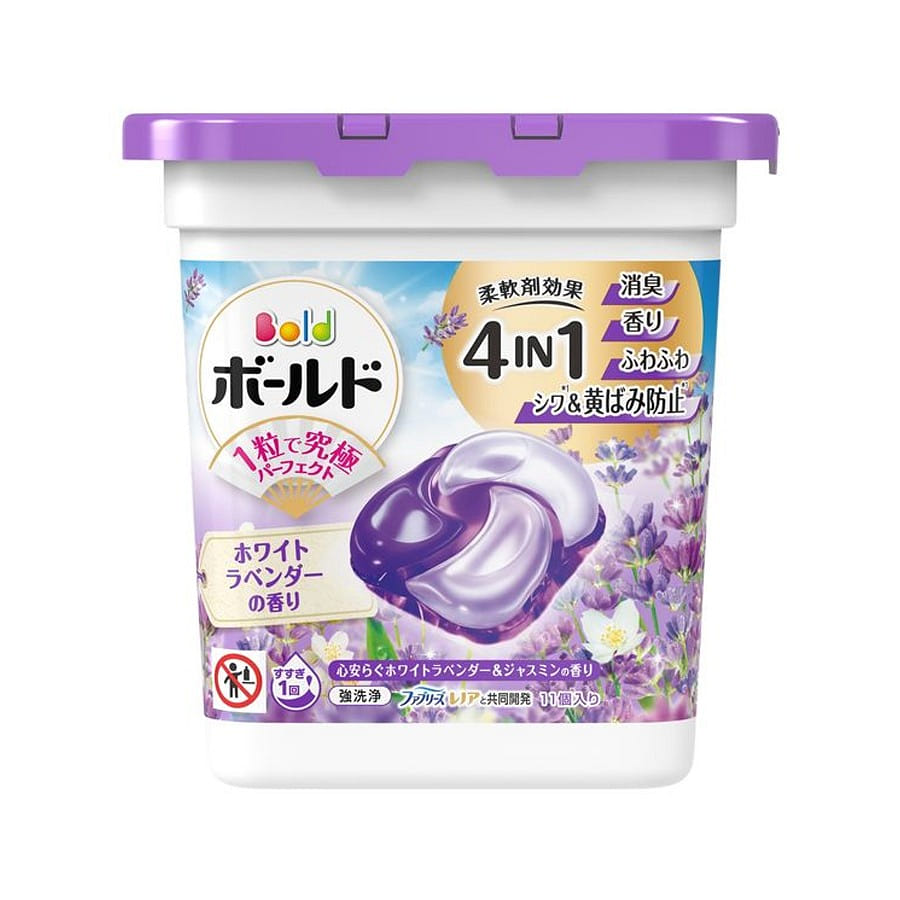 P&G Bold Gel Balls 4D Laundry Detergent 11pcs/ 1 케이스