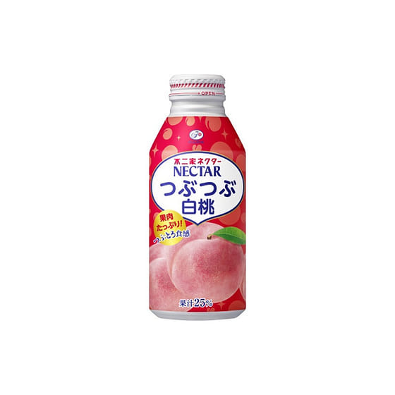 weee_beverages_不二家 NECTAR 白桃果泥果肉果汁饮料 380 克