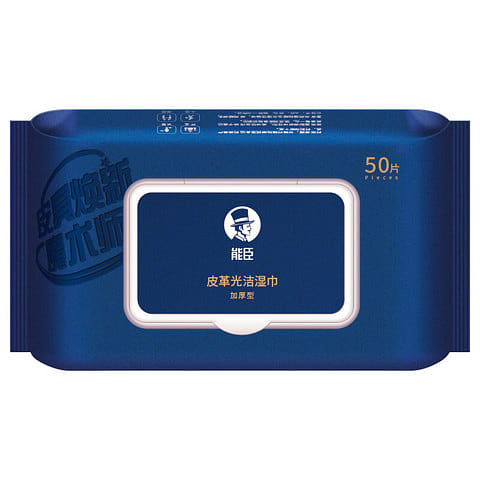 Nengchen Leather Careing Wipes 50 カウント
