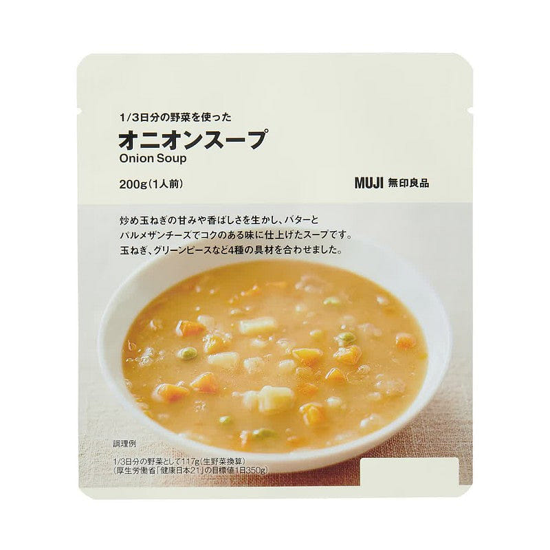MUJI Onion Soup with 1/3 Day Veggies 200g 1 ส่วน