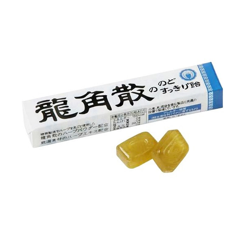 龍角散 ミント味のど飴 10粒/スティック 1 個