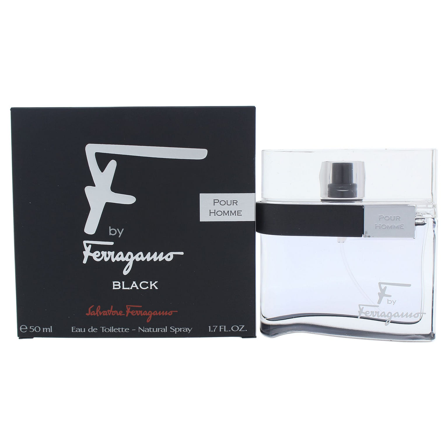 F Black by Salvatore Ferragamo for Men - 1.7 oz 1.7 ออนซ์