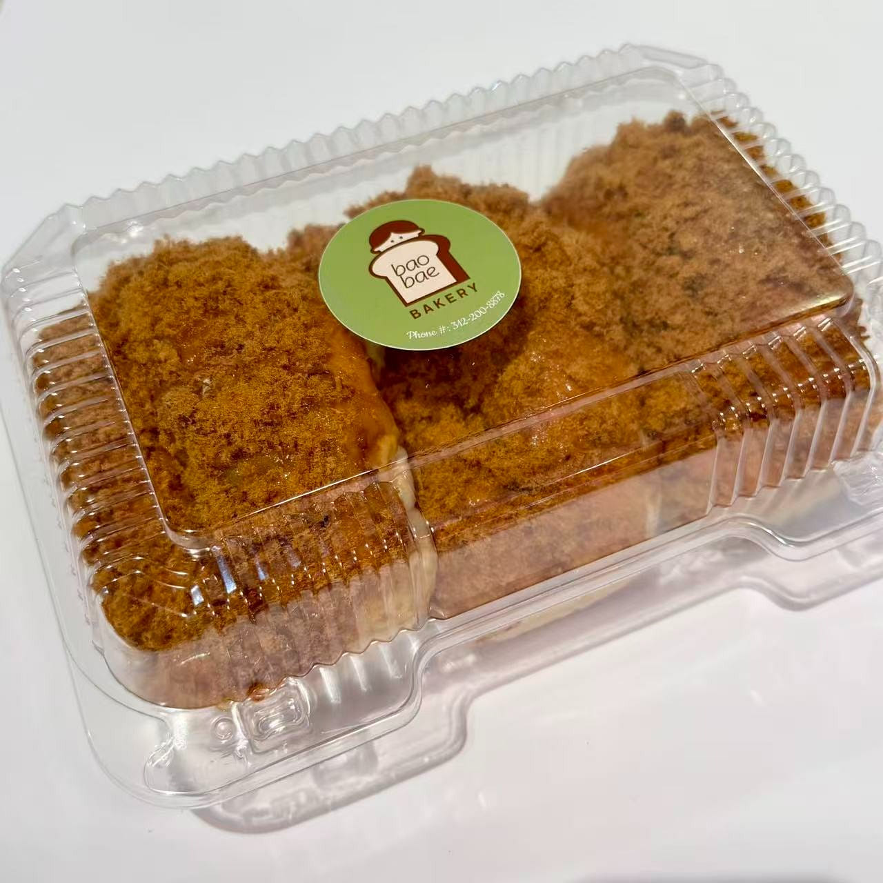 Pork Floss Buns 3pcs Combo 1 count
