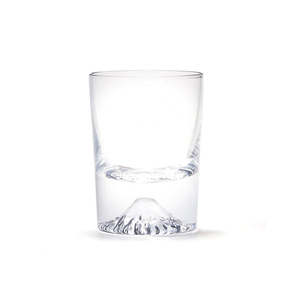 Tajima glass Handmade Mt. Fuji Shot Glass (Edo, 3.2 fl-oz) Made in Japan 1 อัน