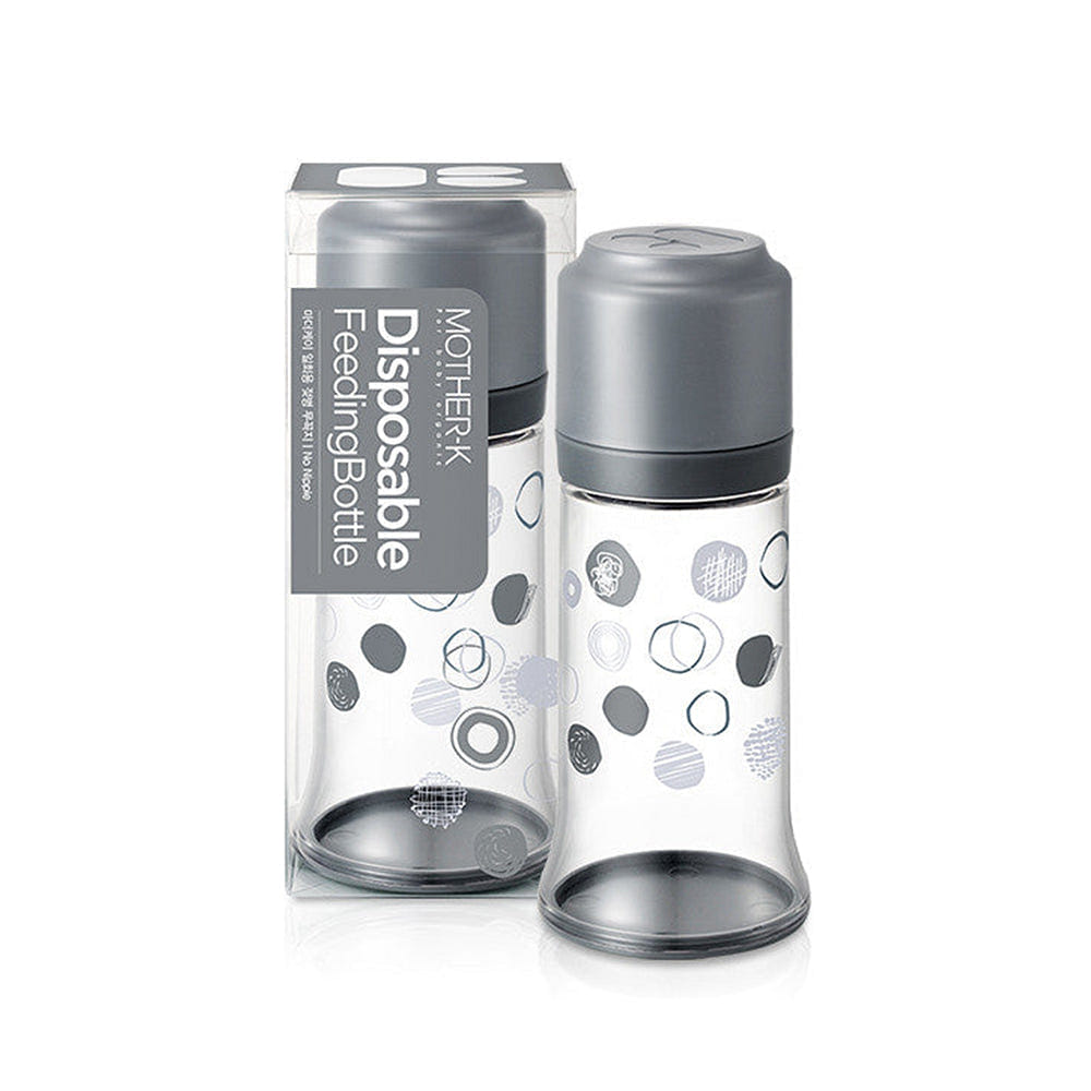 MOTHER-K Disposable Feeding Bottle (Non nipple) Gray 1 개