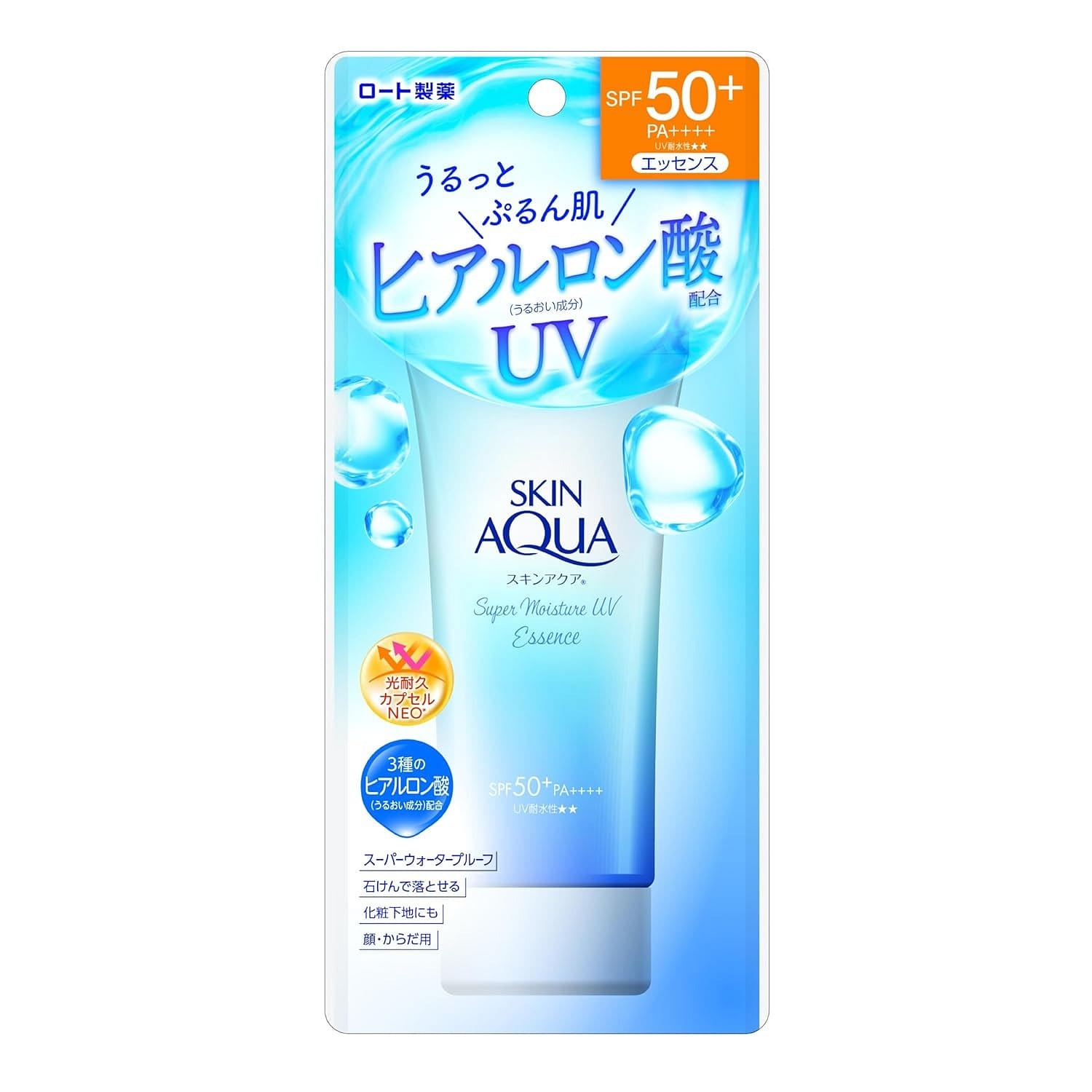 Rohto Skin Aqua UV Super Moisture Essence 80g 80 g