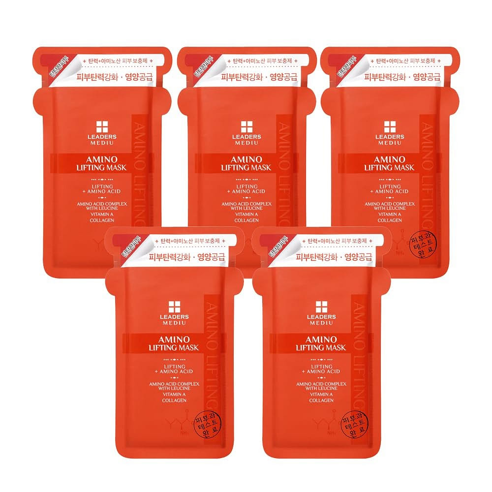 Mediu Amino Lifting Mask 5 Sheet Masks 0.84 fl.oz