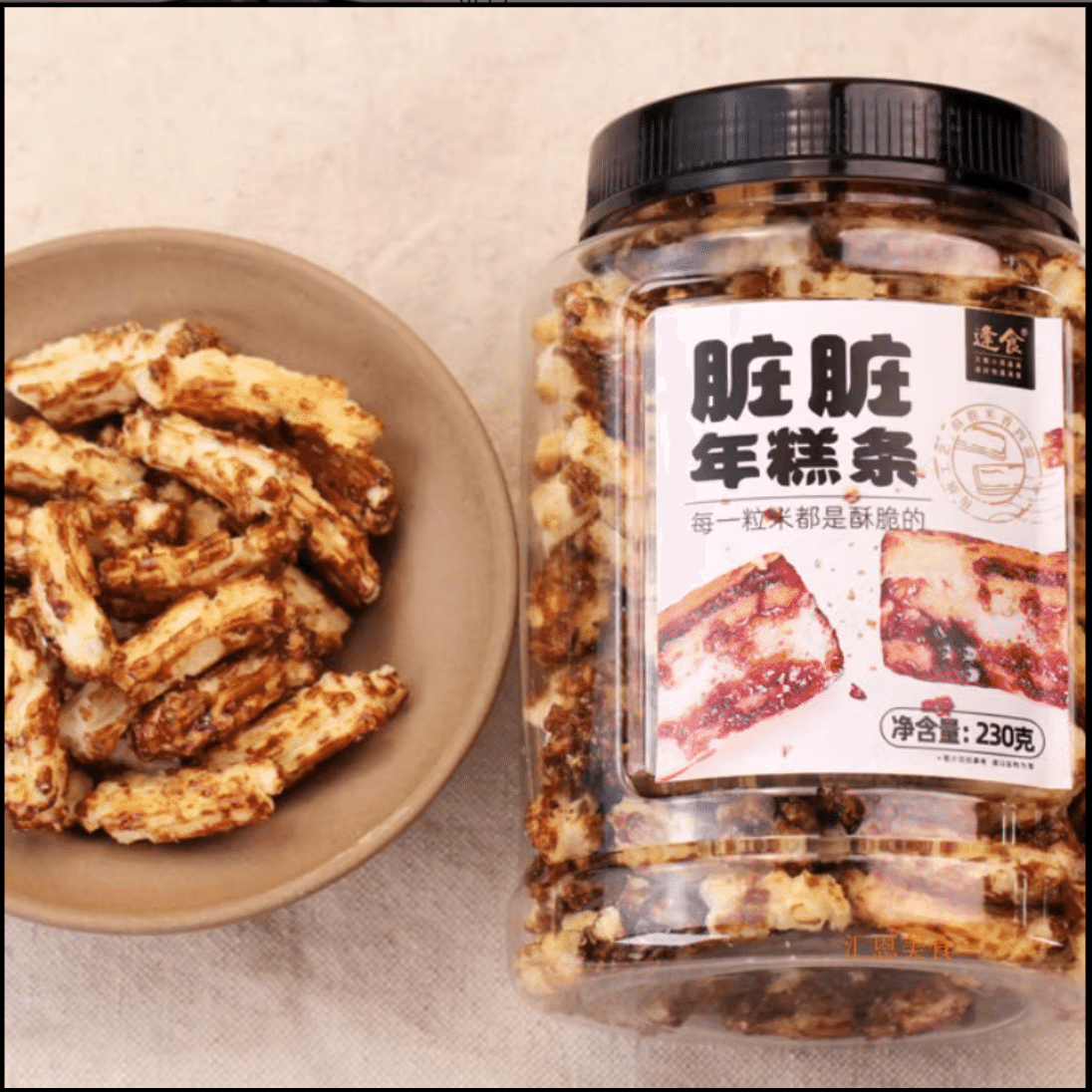 Black Sugar Rice Cake Stick 230 g 1 each