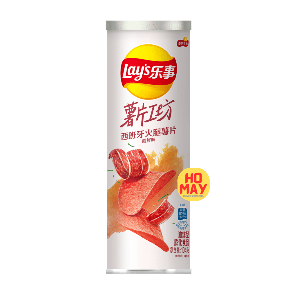 Lay’s Spanish Ham Potato Chips 104 그램
