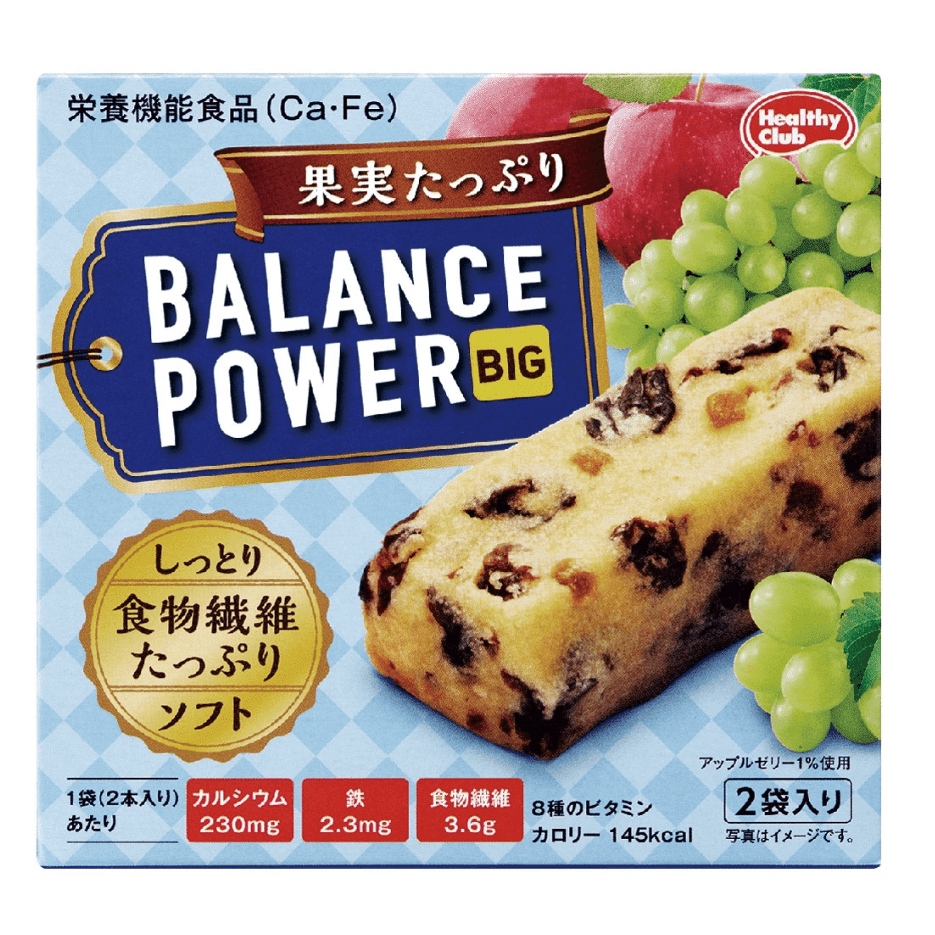 BALANCE POWERBIG Fruity Low-Cal Biscuits 4 Pieces 1 개