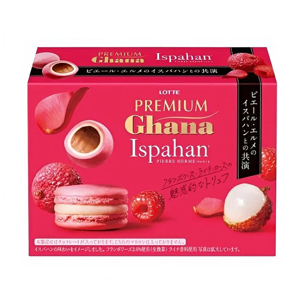 LOTTE Premium Ghana Ispahan Chocolate Truffles 49 g