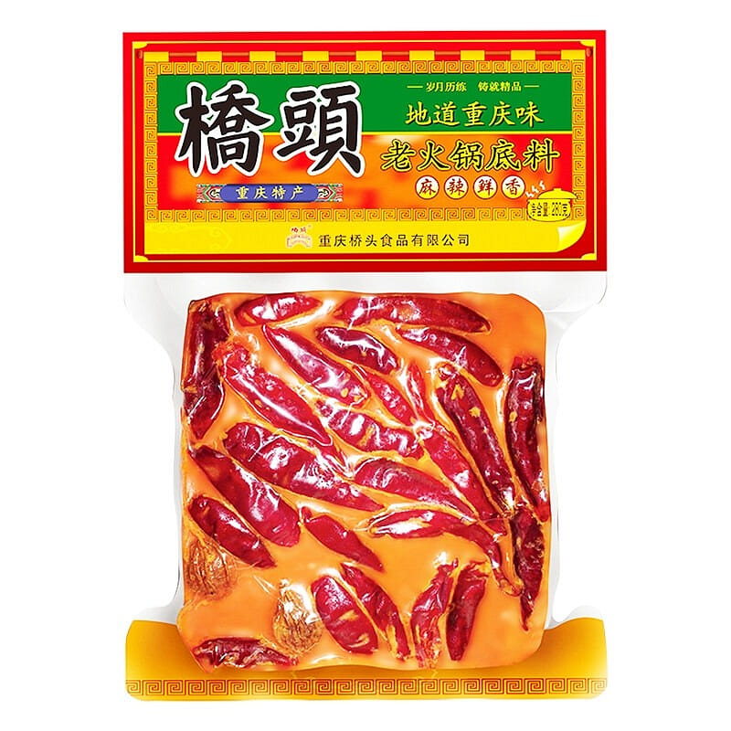 Qiaotou, old chafing dish base Chongqing specialty (5-6 people)280 grams 280 그램