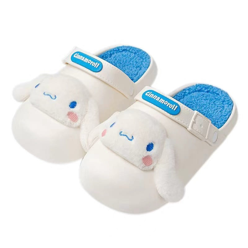 Baotou Cotton Slippers Female Autumn And Winter Two Wear-Cinnamoroll36-37Size 1 ส่วน