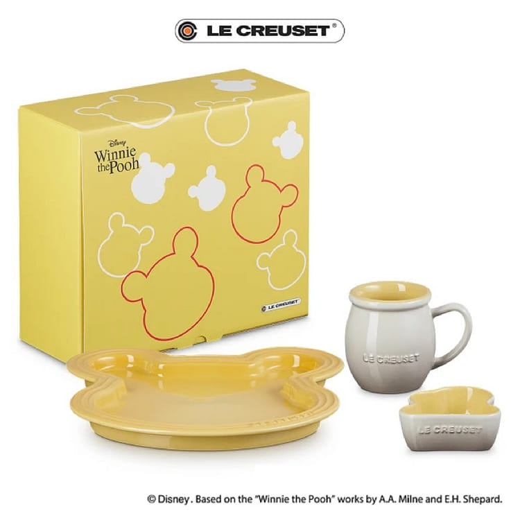 Le Creuset（ル・クルーゼ)ウィニー・ザ・プー コレクション ミッキーマウス コレクション」と「ウィニー・ザ・プー コレクション