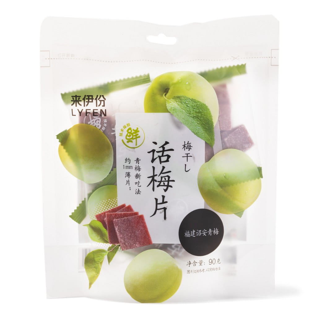 来伊份 无核日式话梅片 90 克*30 包