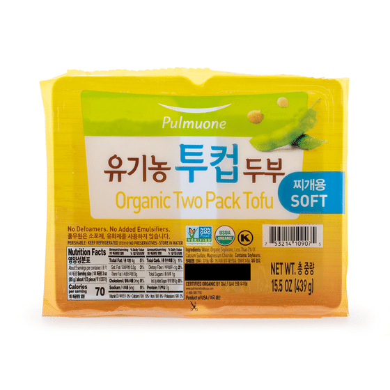 weee_tofuplantbased_Pulmuone Organic Two Pack Tofu Soft 15.5 oz