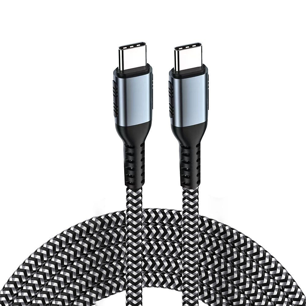 6.6ft USB C Cable,100W USB C to USB C Fast Charging Cable with E-Marker Chip 1 ส่วน