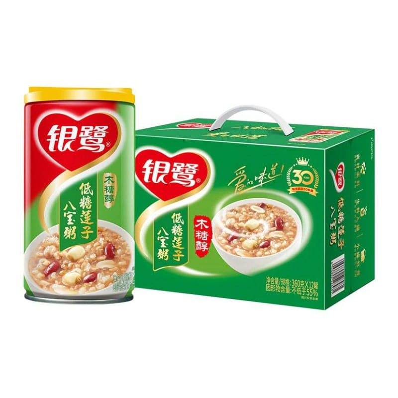 Yinlu Less Sugar Lotus Seed Congee 360g 12 개입