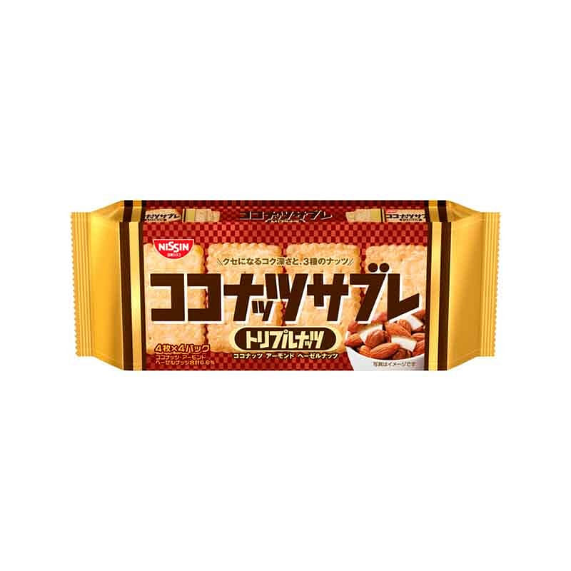 NISSIN Coconut Biscuits Almond Flavor 16 Pieces 1 개