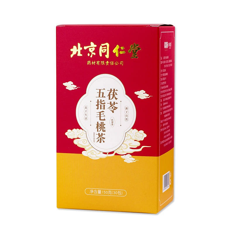 【 Beijing Tongrentang 】 Beijing Tongrentang Tuckahoe Five-finger peach Tea 150g 150 g