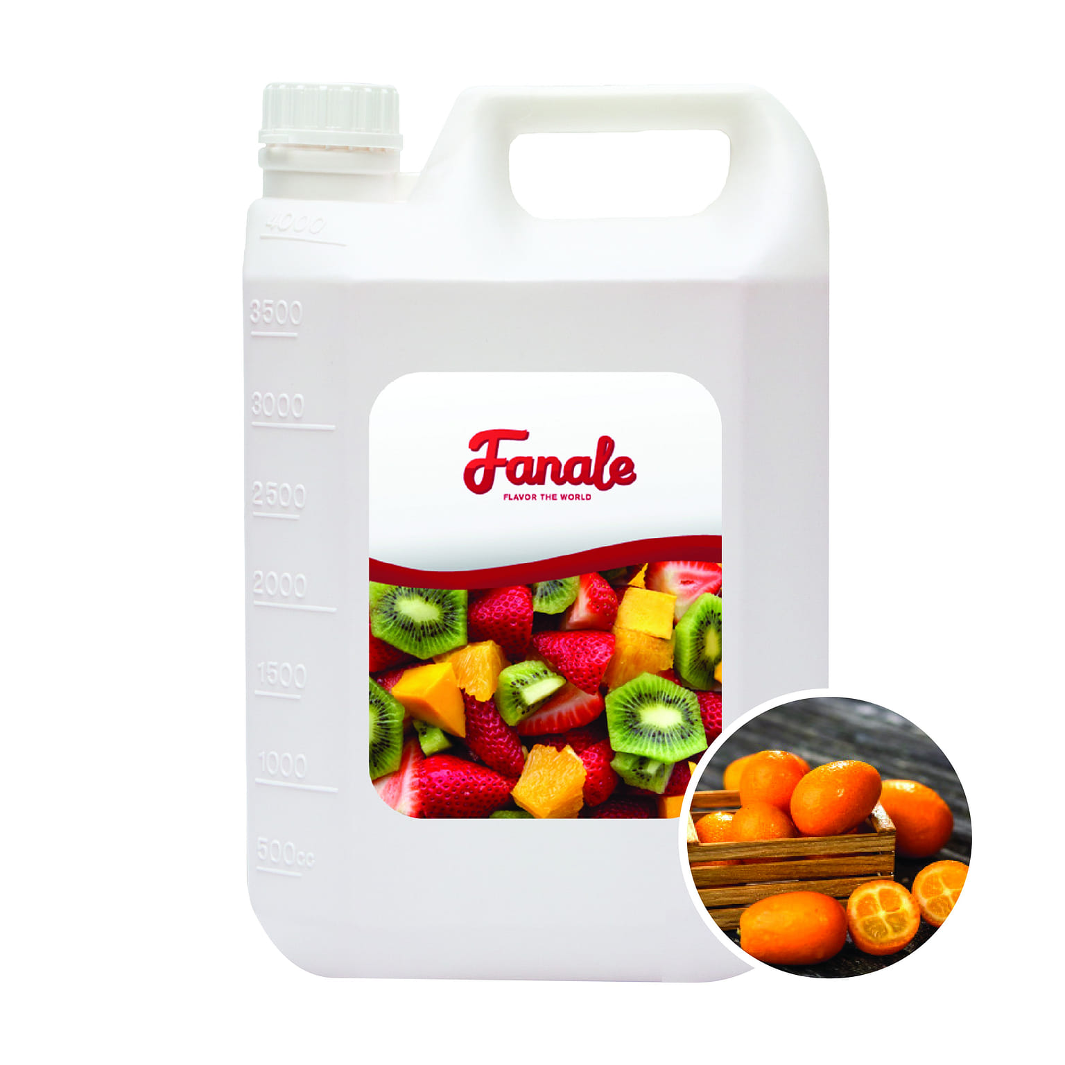 Fanale Premium Flavoring Syrup for Bubble Tea Kumquat Flavor 11 ปอนด์