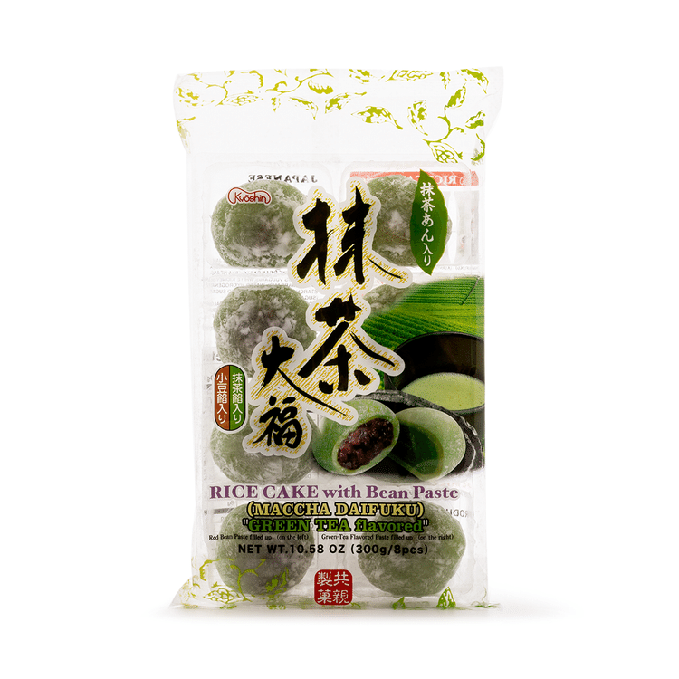 Get Kyoshin Daifuku Rice Cake with Bean Paste Maccha Green
