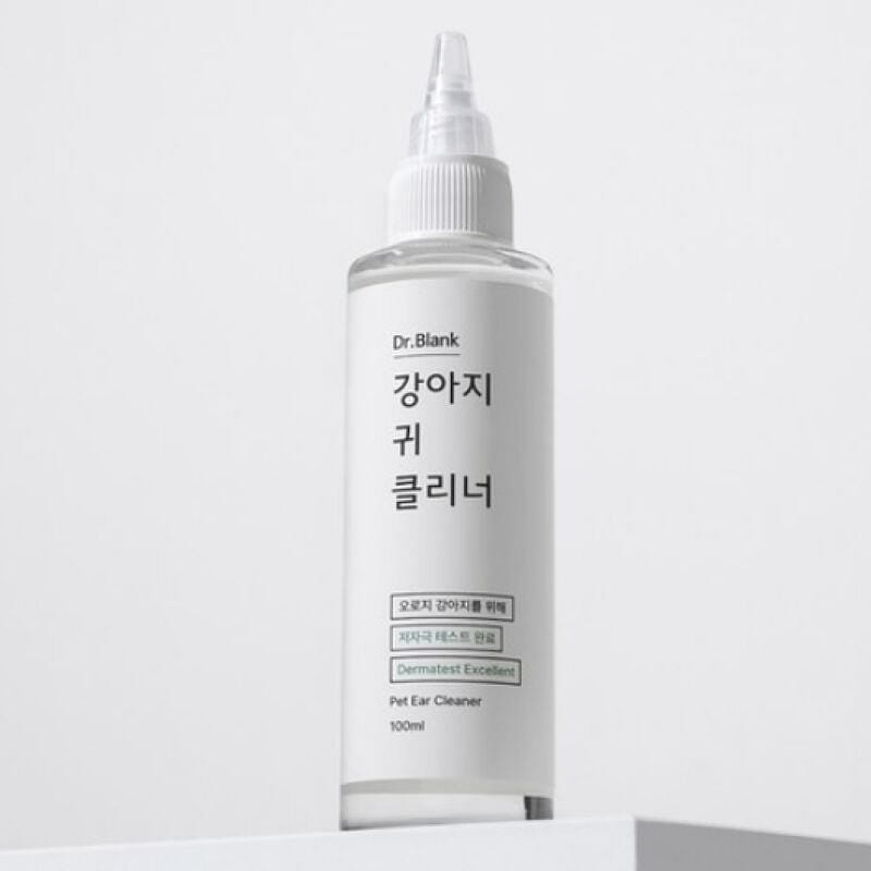 [한국 직배송] 닥터블랭크 강아지 저자극 귀 세정제 100ml, 1개 100 밀리리터