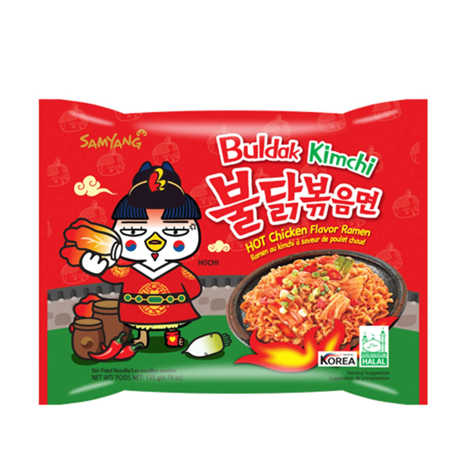 Samyang Buldak 拉面，泡菜辣鸡味 1 份