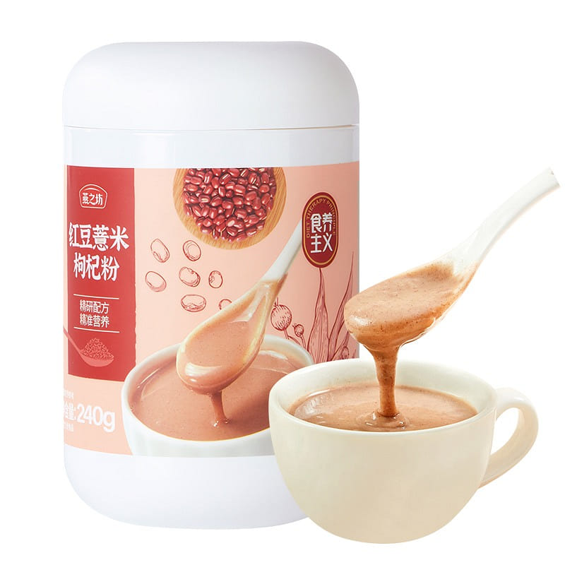 Red Bean & Job's Tears Powder 240g, Cereal Meal Re 240 g