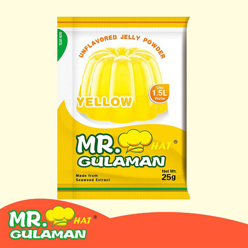 Mr.Gulaman Yellow Jelly Powder 25 g