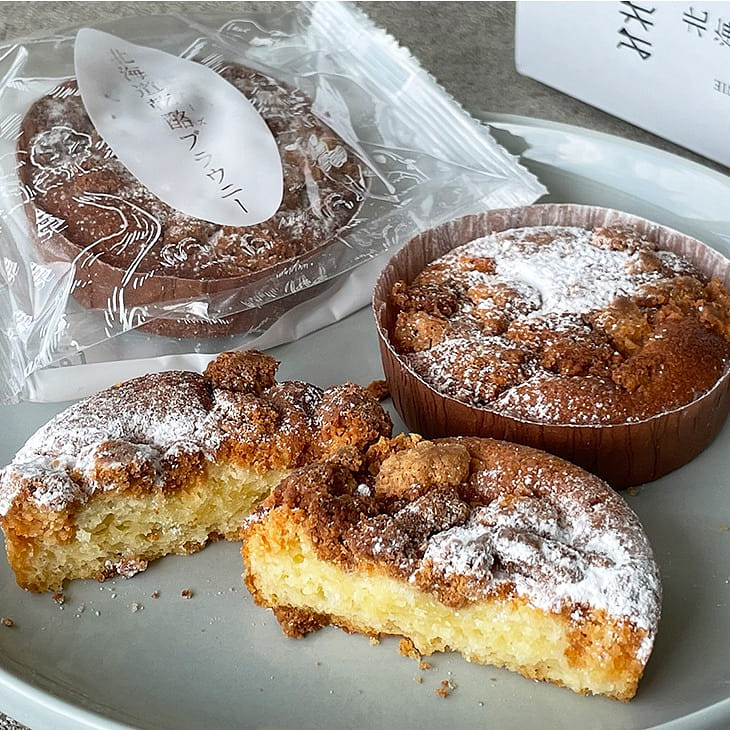 Hokkaido Direct Shipping Mireica Hokkaido Cheese Brownie 4 pieces 1 箱