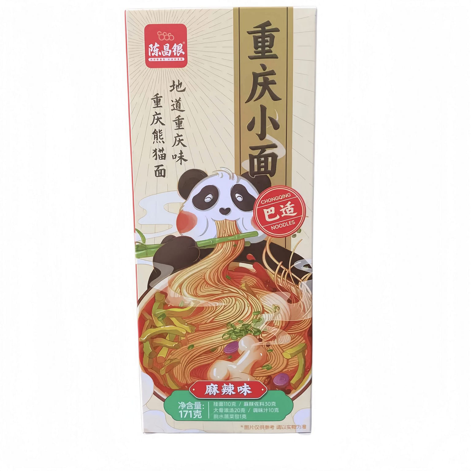 Chen Changyin Chongqing Instant Noodles 171g*1 Pac 171 g