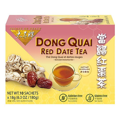 Prince of Peace Dong Quai & Red Date Tea, 10 sachets 1 กล่อง