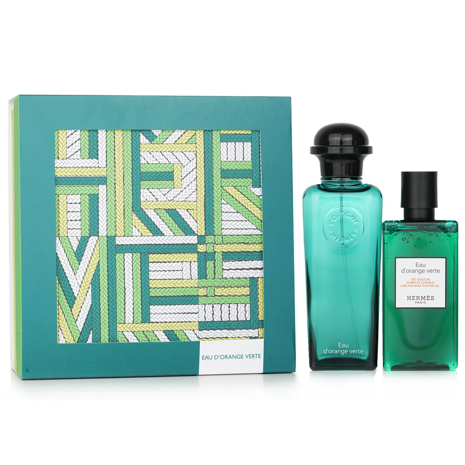 Hermes Eau D'Orange Verte Coffret: Eau De Cologne Spray 100ml + Shower Gel 80ml 417217 2 병