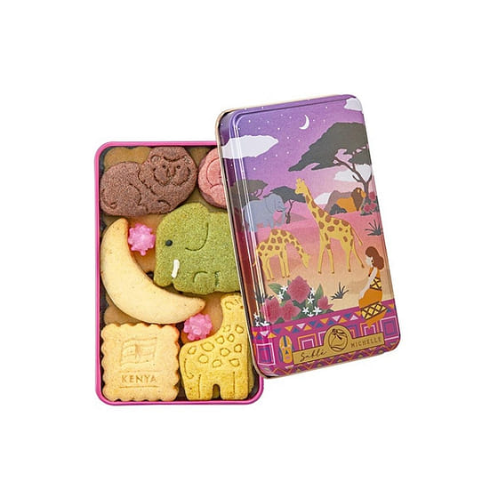 weee_snack_SABLE MICHELLE Voyage Sable Kenya Cookie 70g 1 can