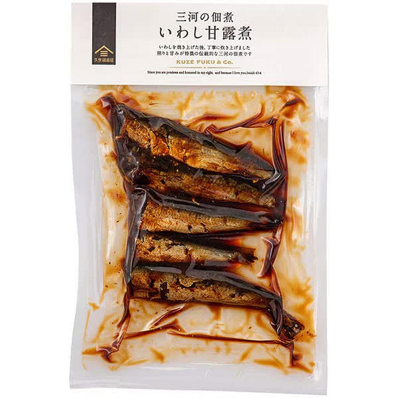 Kuze Fuku Mikawa Sweet Sardines Tsukudani 95g 1 개