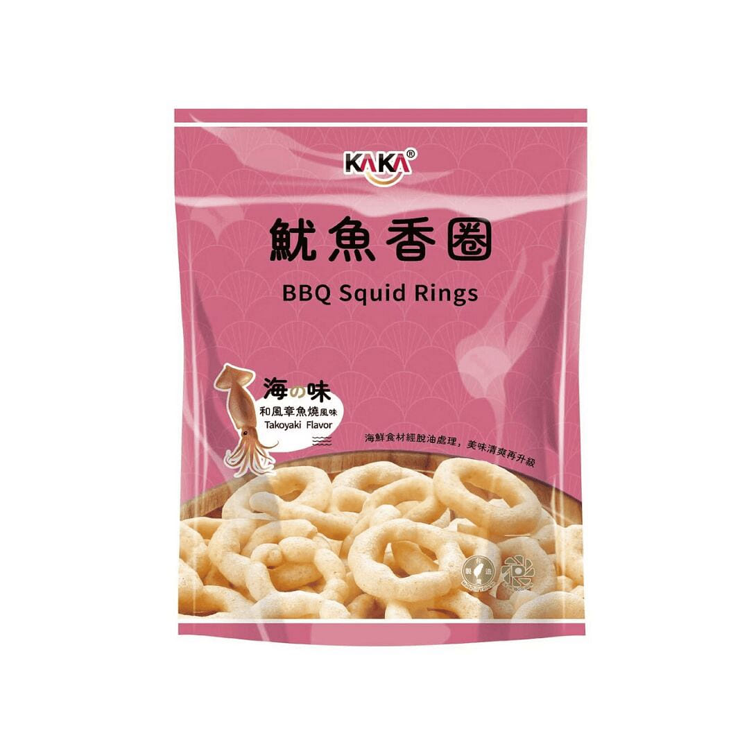 KAKA BBQ Squid Rings - Takoyaki Flavor 40 g