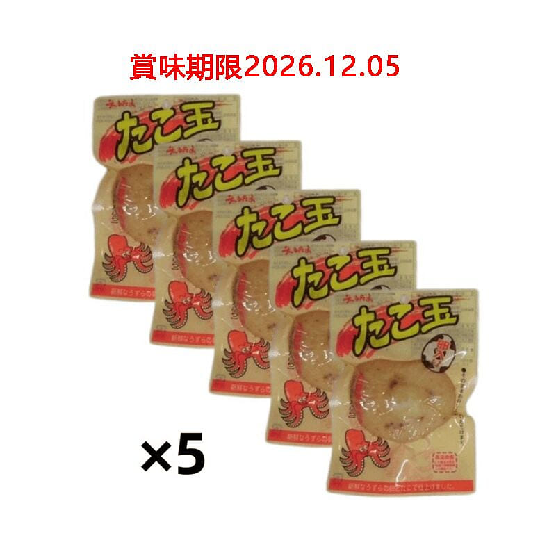 Marutama Octopus Fish Cake 43g*5 1 each