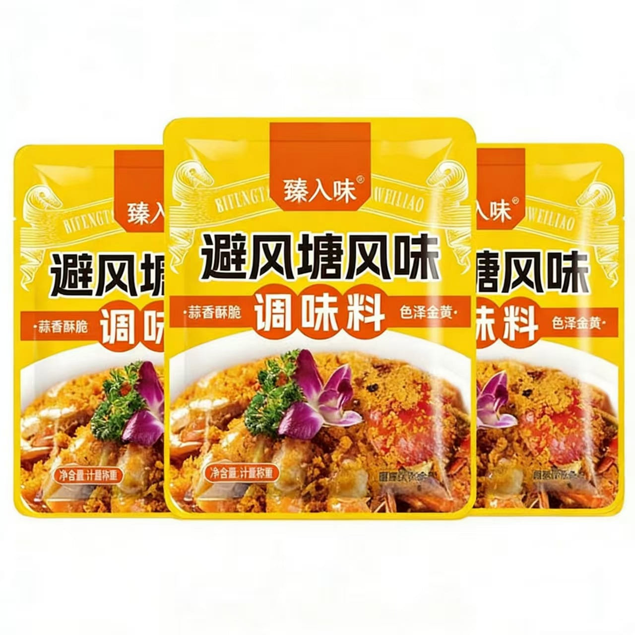 Typhoon Shelter Style Stir-Fried Shrimp and Crab w 60 g*2 pack