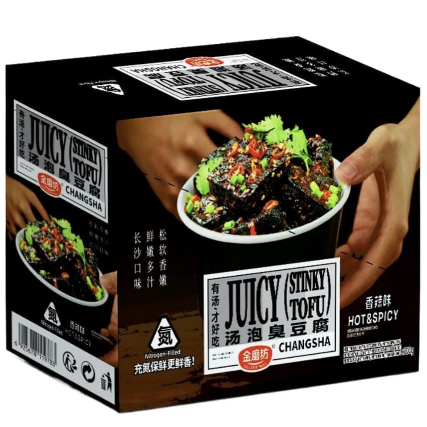 JUICY STINKY TOFU. HOT & SPICY 400 g
