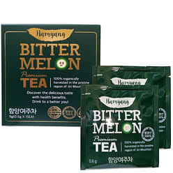 Hamyang 100% Organic Premium Bitter Melon Tea (.6g x45) 3 box