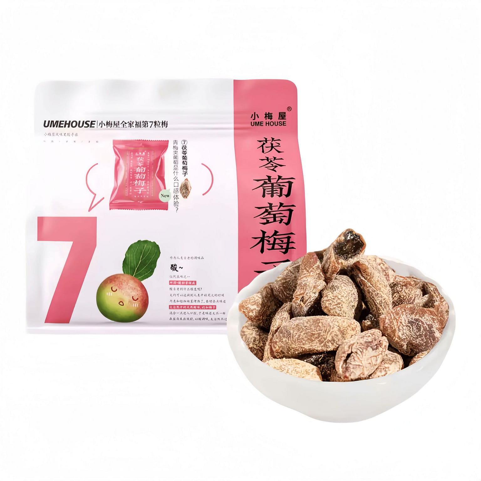 Xiaomei's House Poria Grape Plum 105g*1 Bag 105 g