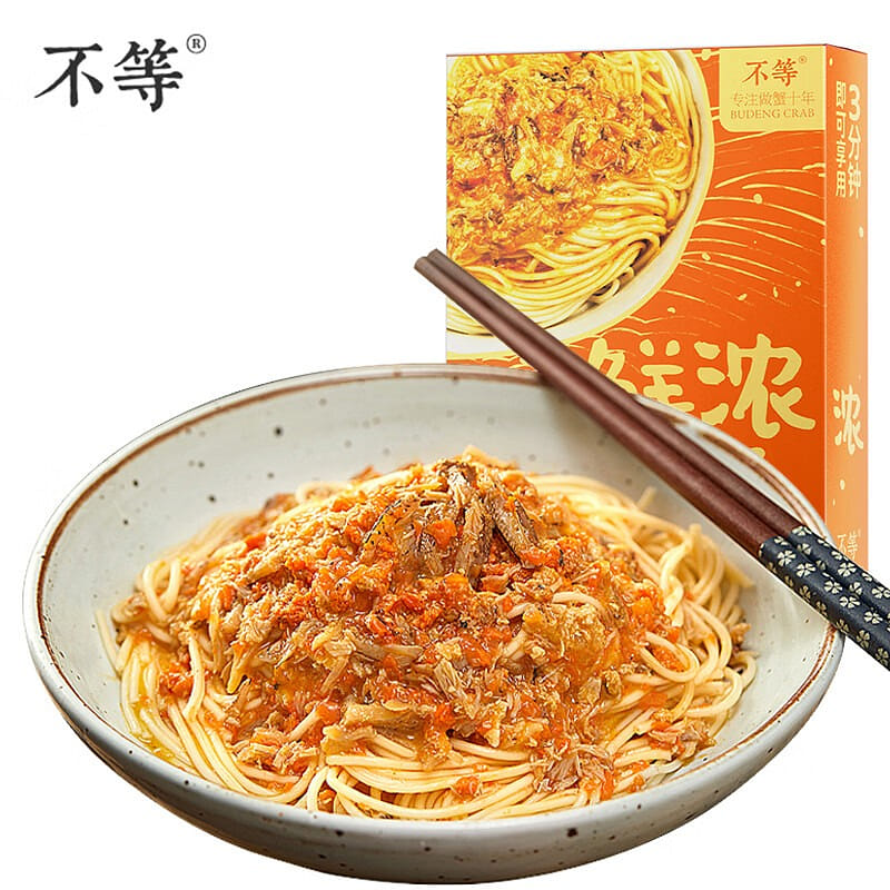 Rich Crab Roe Sauce Noodles Premium Instant Noodle 200 g